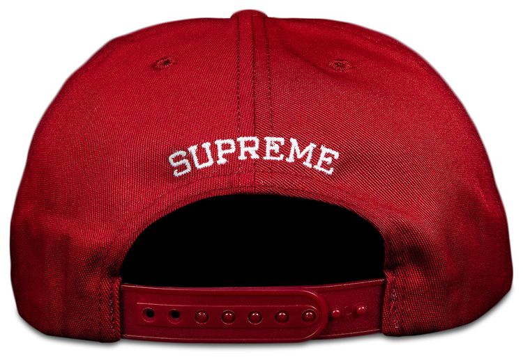 Supreme Shattered Logo 5 Panel Cardinal