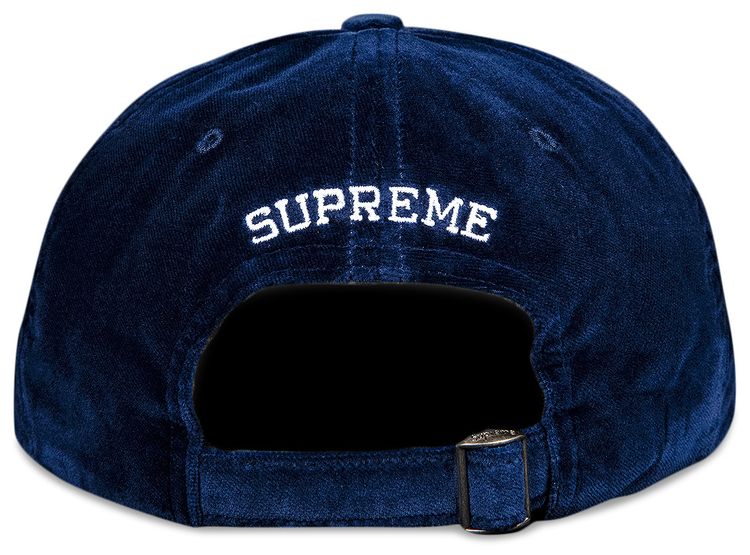 Supreme Velvet 2 Tone 6 Panel Navy