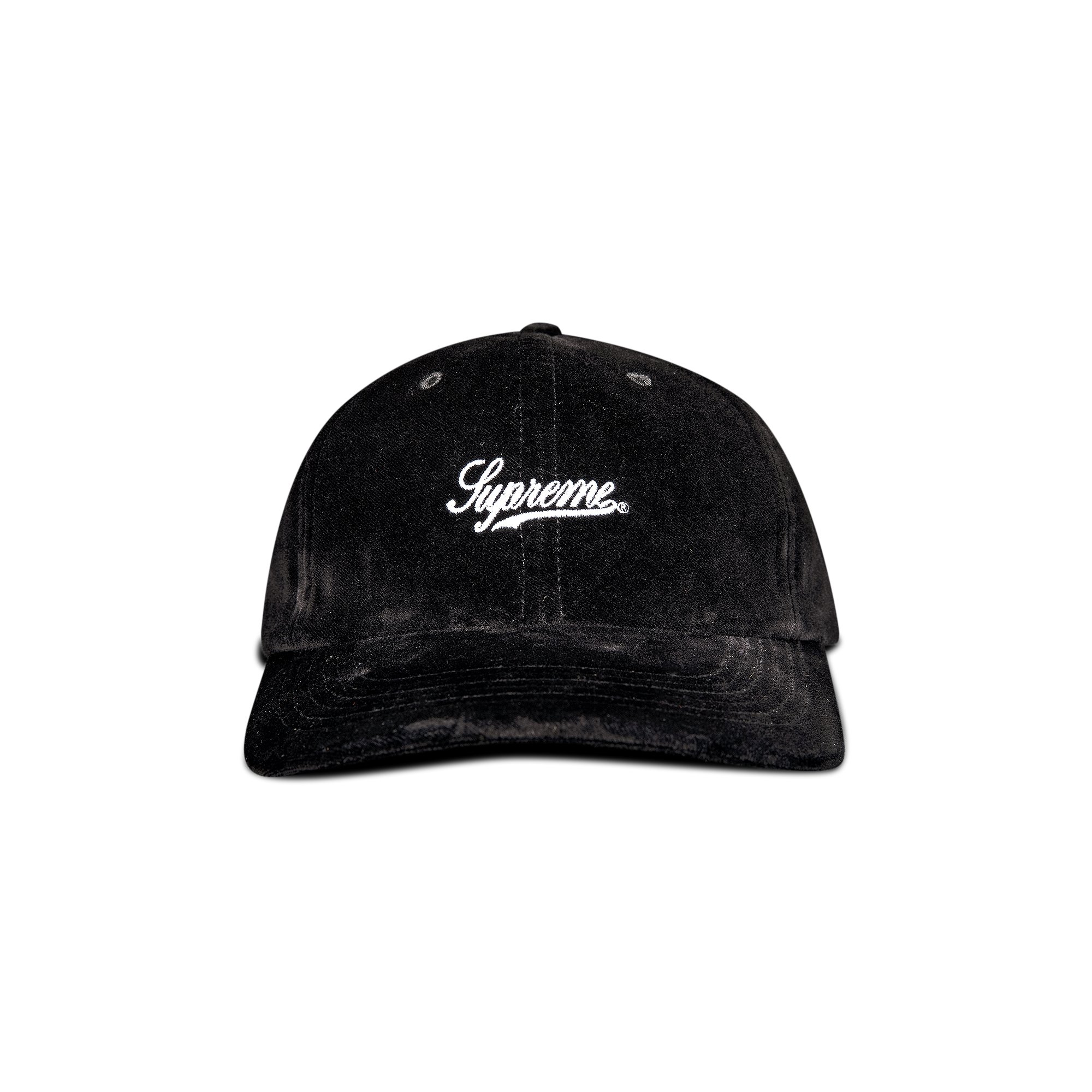 Supreme Velvet 2-Tone 6-Panel 'Black'