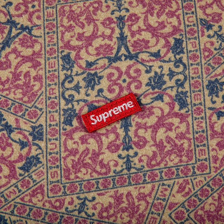 Supreme Small Box Tee Khaki Floral Cards