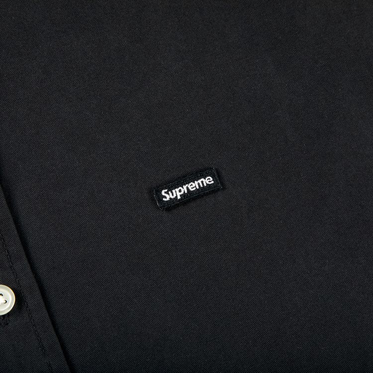 Supreme Small Box Twill Shirt Black