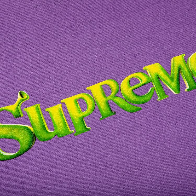 Supreme Shrek Tee Purple