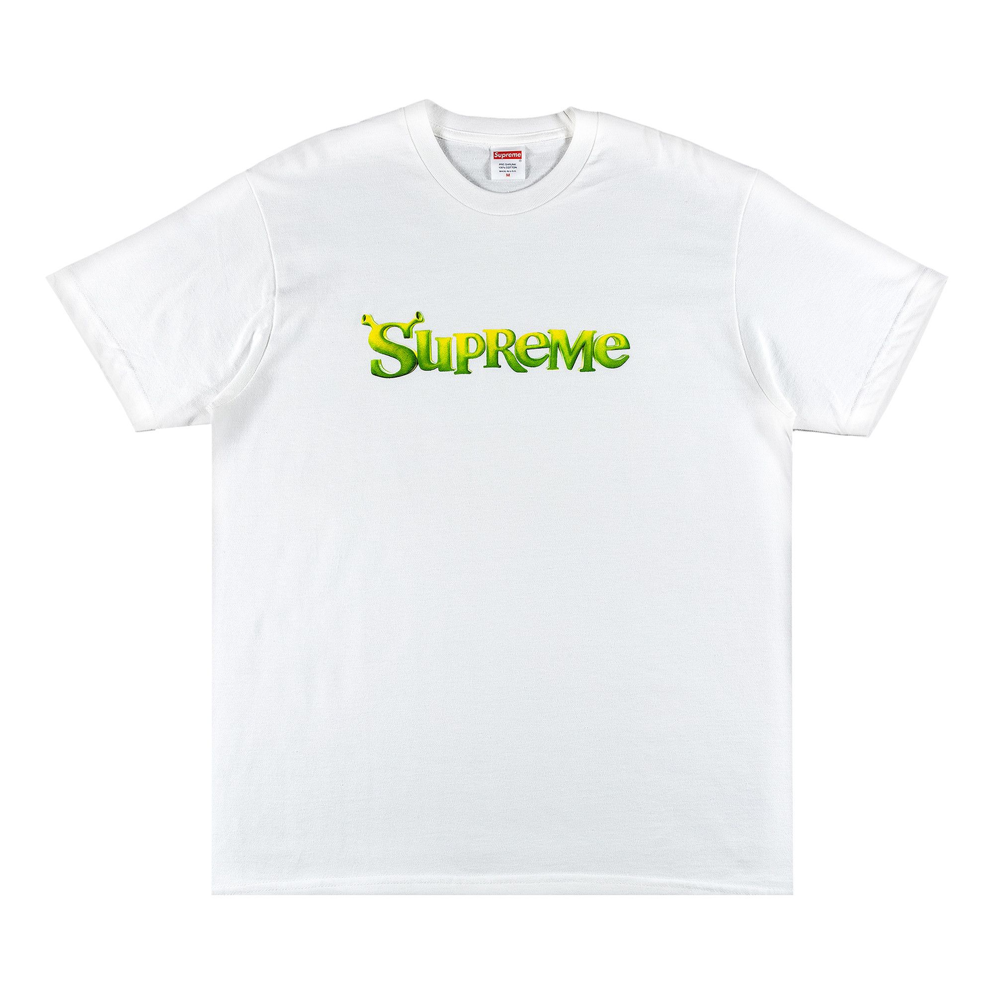 Buy Supreme Shrek Tee 'White' - FW21T35 WHITE | GOAT