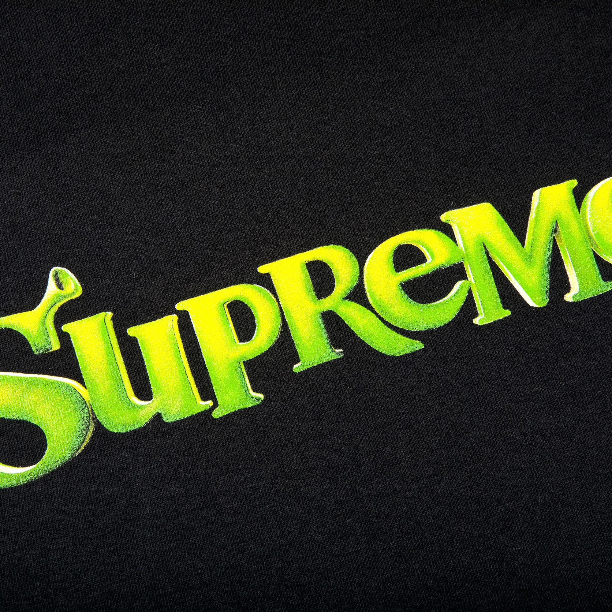 Buy Supreme Shrek Tee 'Black' - FW21T35 BLACK | GOAT