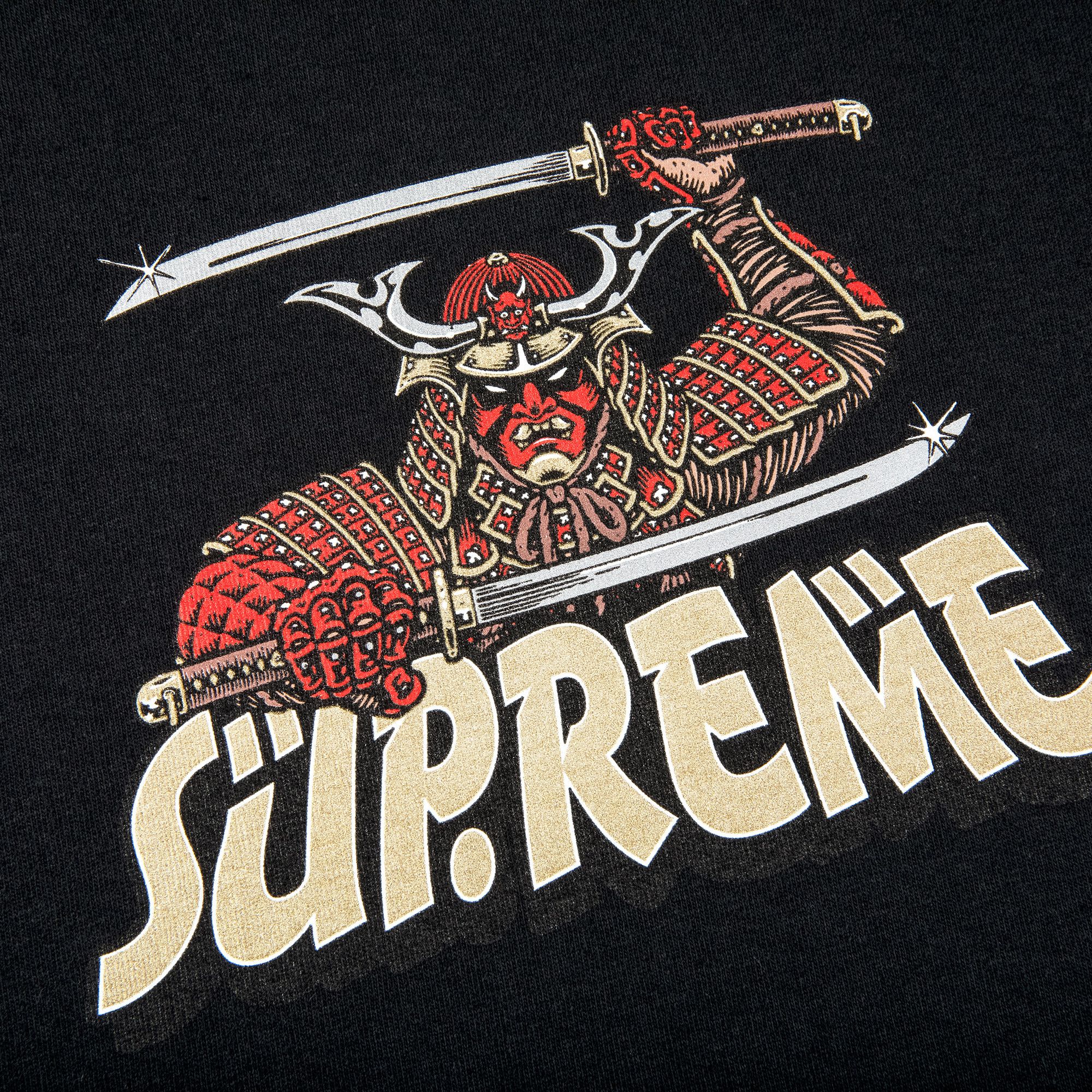 Supreme Samurai Tee サムライ FW 21 2021 Buy Supreme Samurai Tee 'Black' - FW21T32 BLACK | GOAT