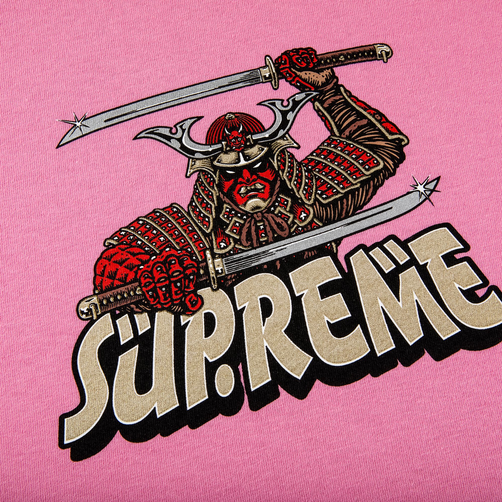 Buy Supreme Samurai Tee 'Pink' - FW21T32 PINK | GOAT