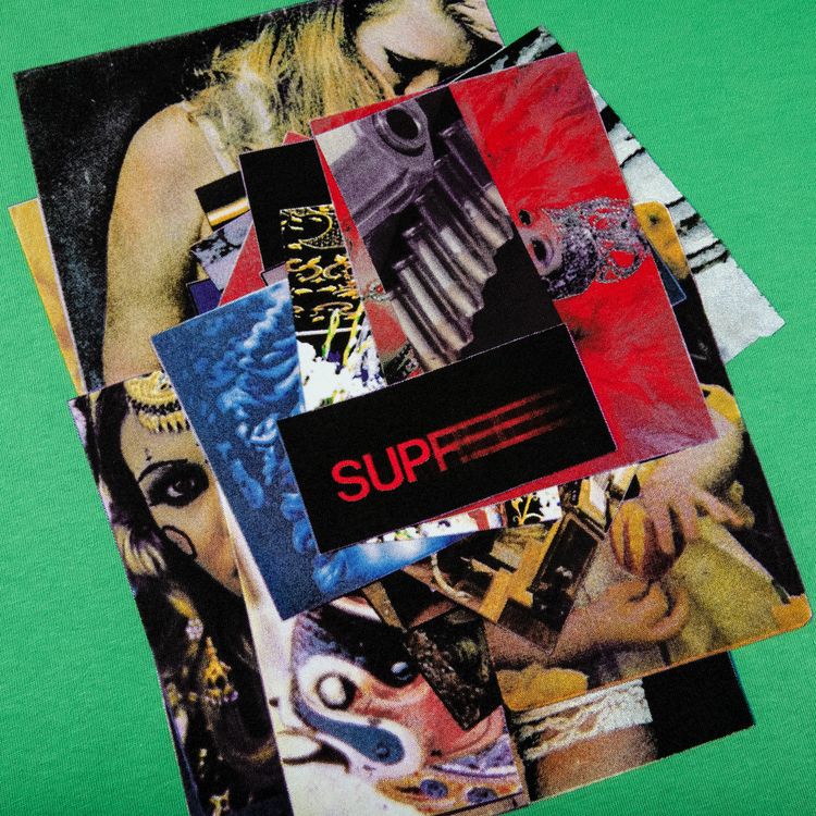 Supreme Stack Tee Green