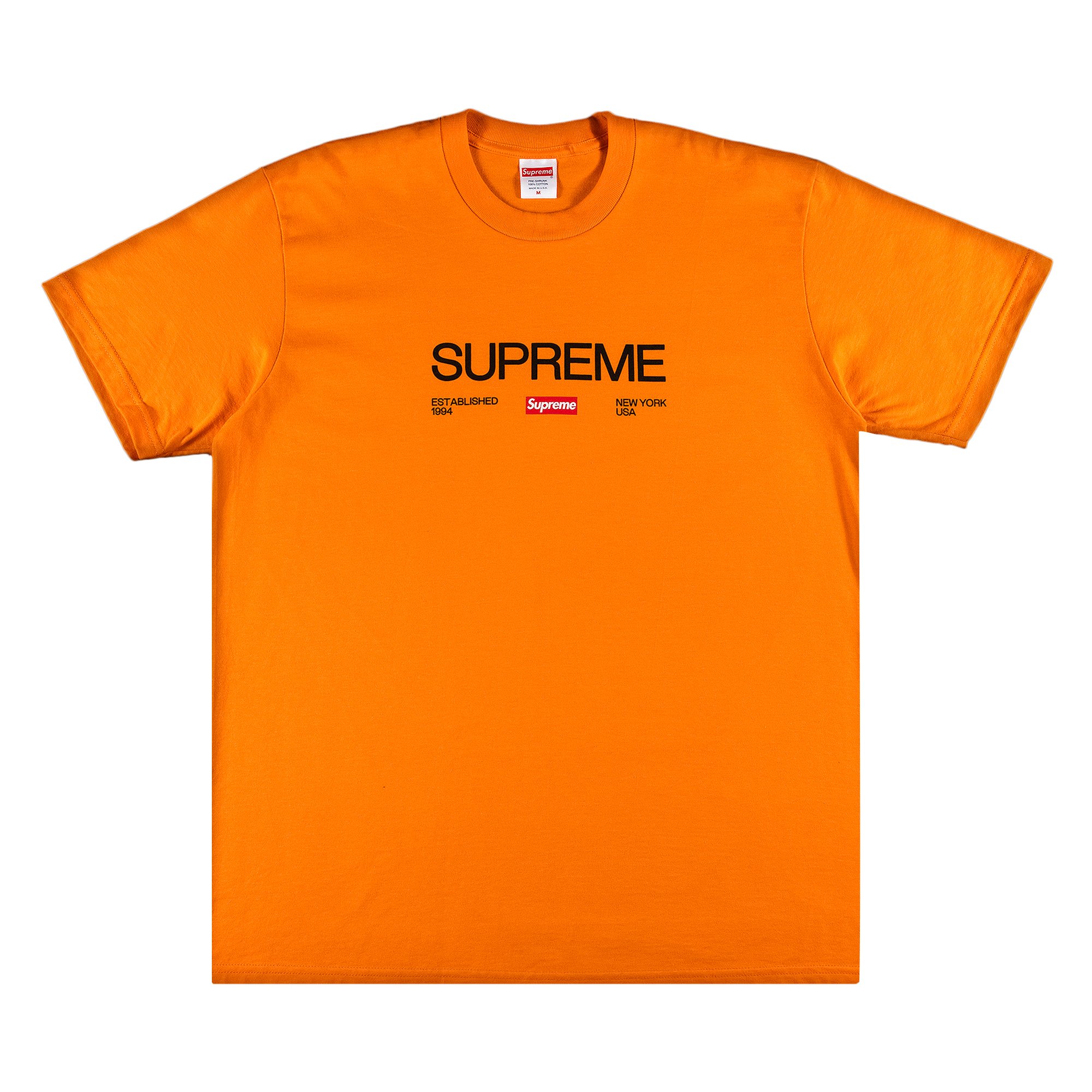 Supreme Est. 1994 Tee 'Orange'