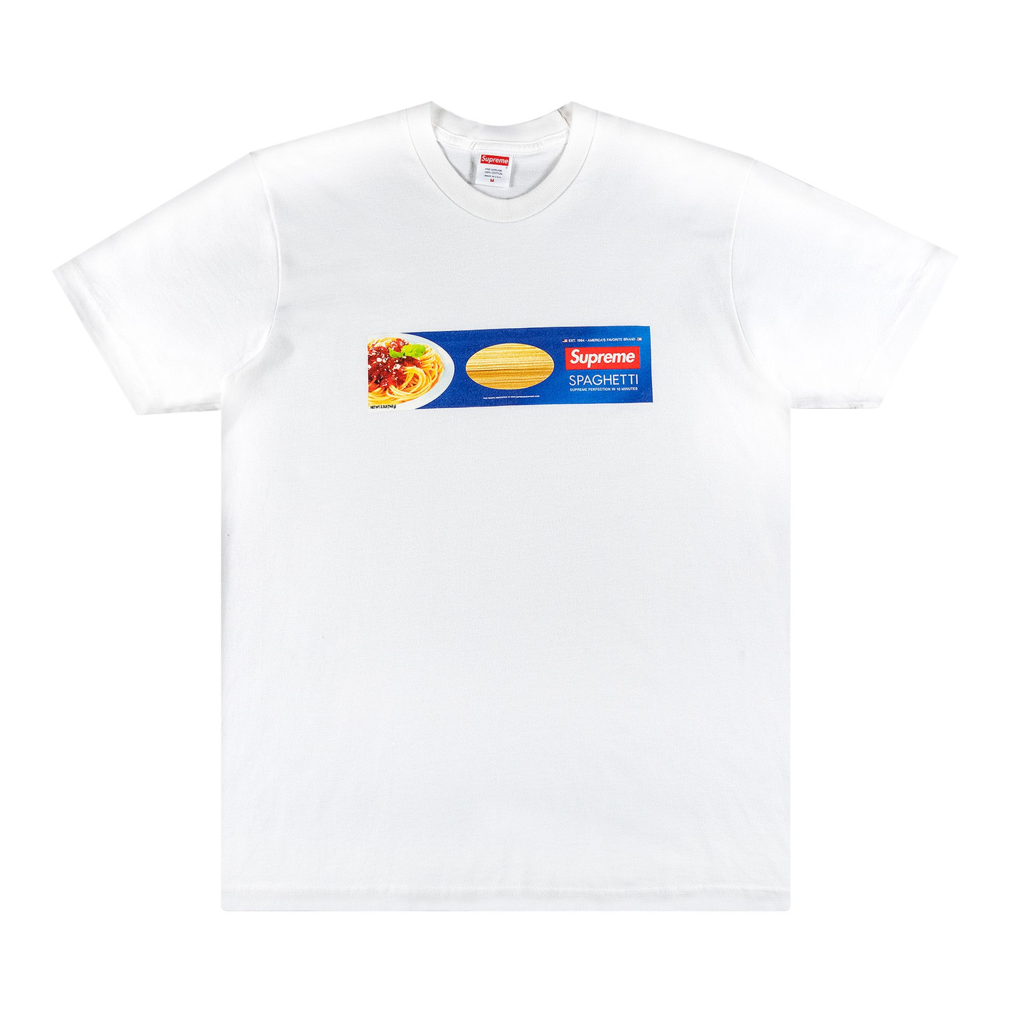 Buy Supreme Spaghetti Tee 'White' - FW21T13 WHITE | GOAT