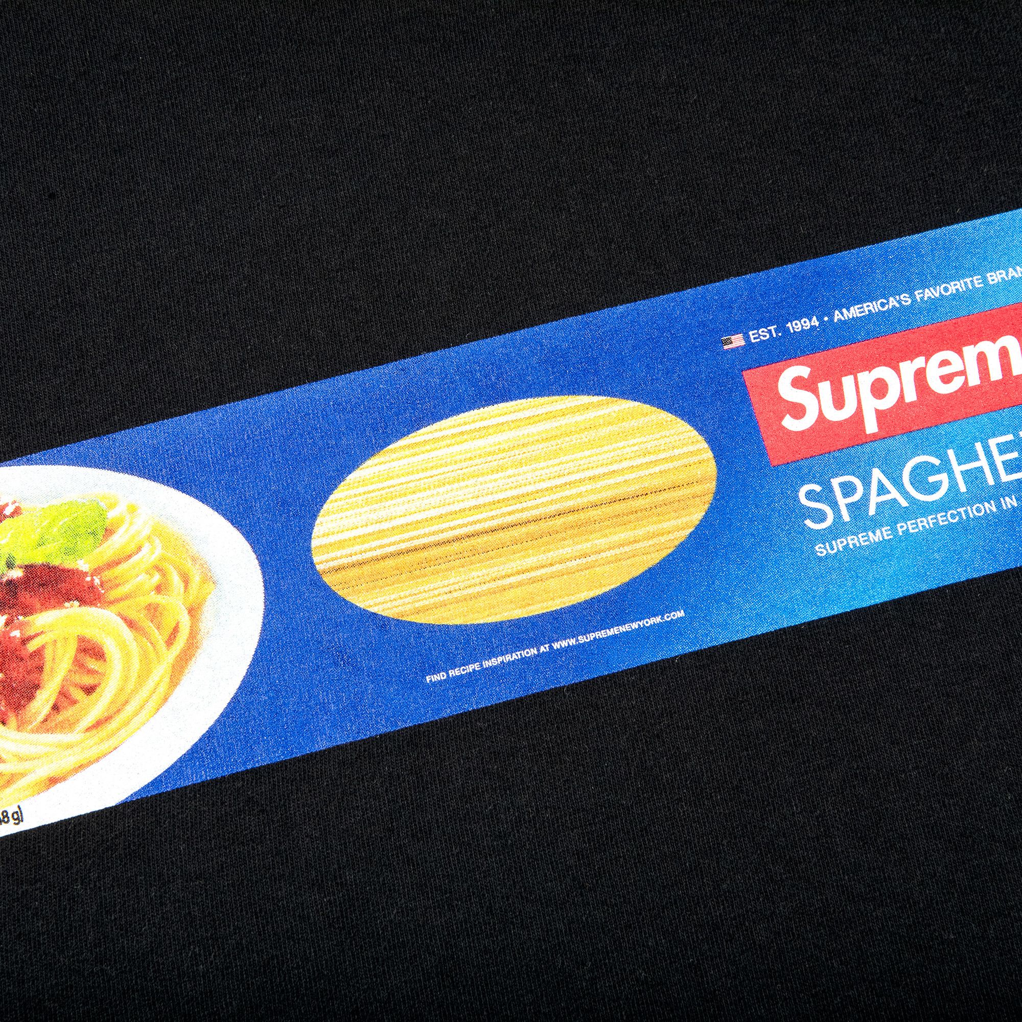 supreme spaghetti Tee スパゲッティ　黒　XXL 新品 Buy Supreme Spaghetti Tee 'Black' - FW21T13 BLACK | GOAT