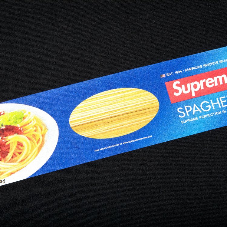 Supreme Spaghetti Tee Black