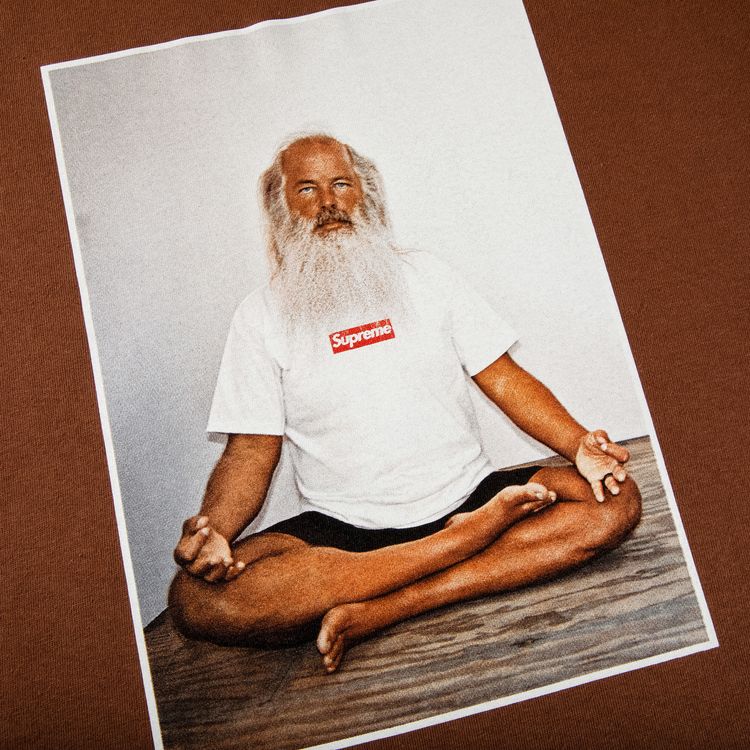 Supreme Rick Rubin Tee Brown