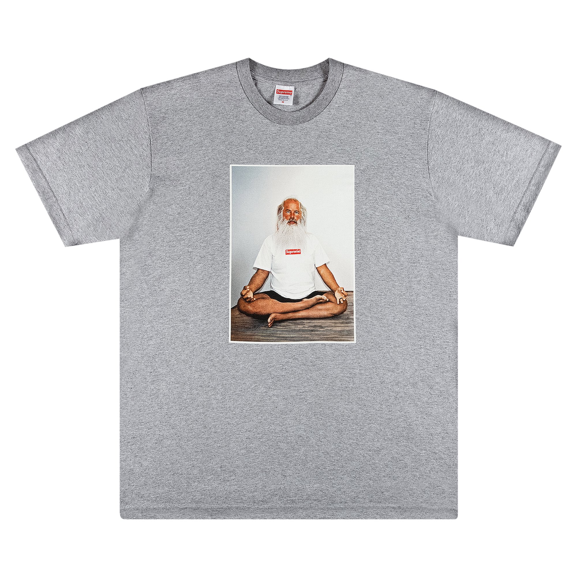 Buy Supreme Rick Rubin Tee 'Heather Grey' - FW21T4 HEATHER GREY