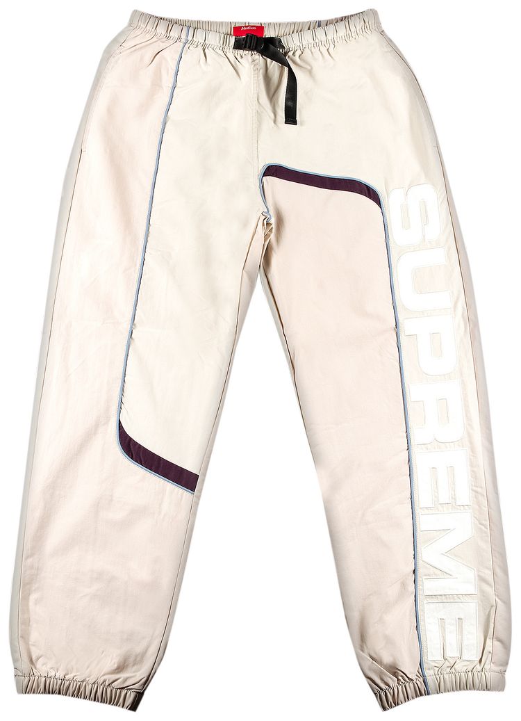 Supreme S Paneled Belted Track Pant Dusty Pink