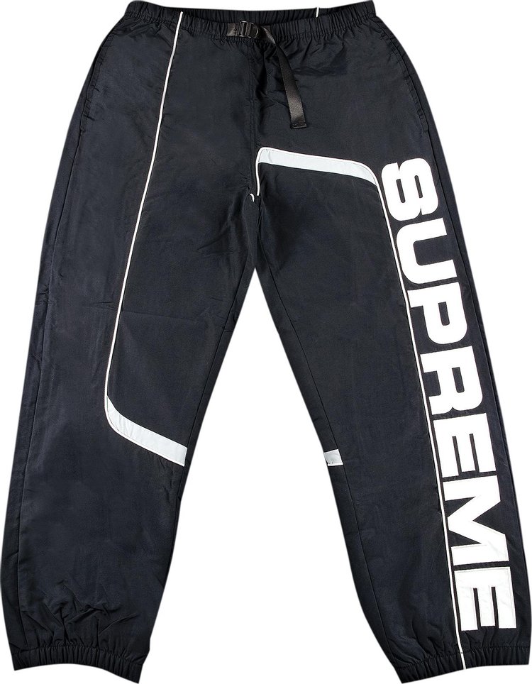 Buy Supreme S Paneled Belted Track Pant 'Black' - FW21P63 BLACK