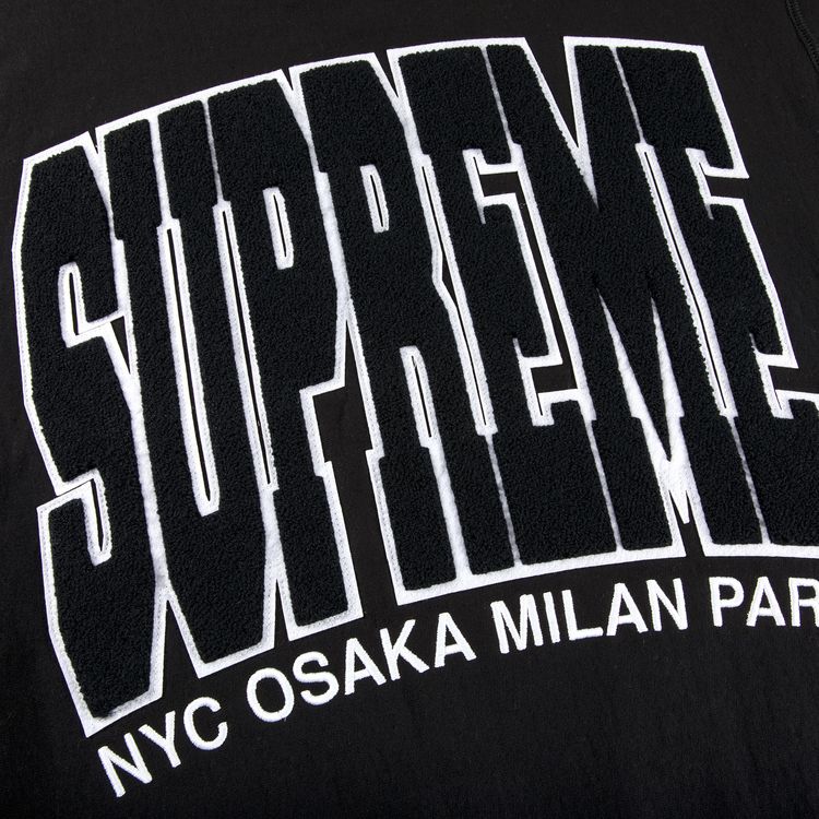 Supreme Cities Arc Crewneck Black