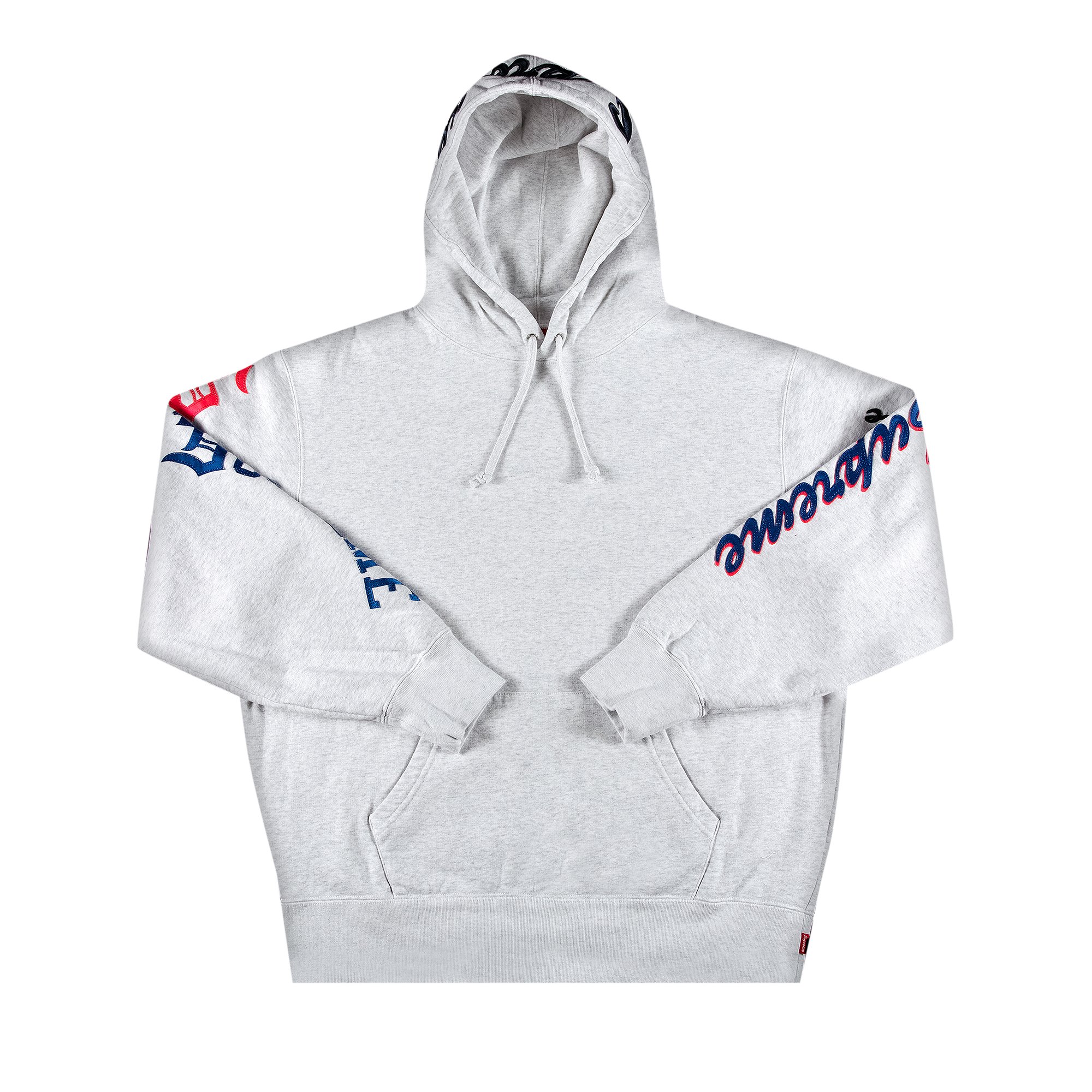 Supreme Multi Logo Hooded Sweatshirt 'Ash Grey'