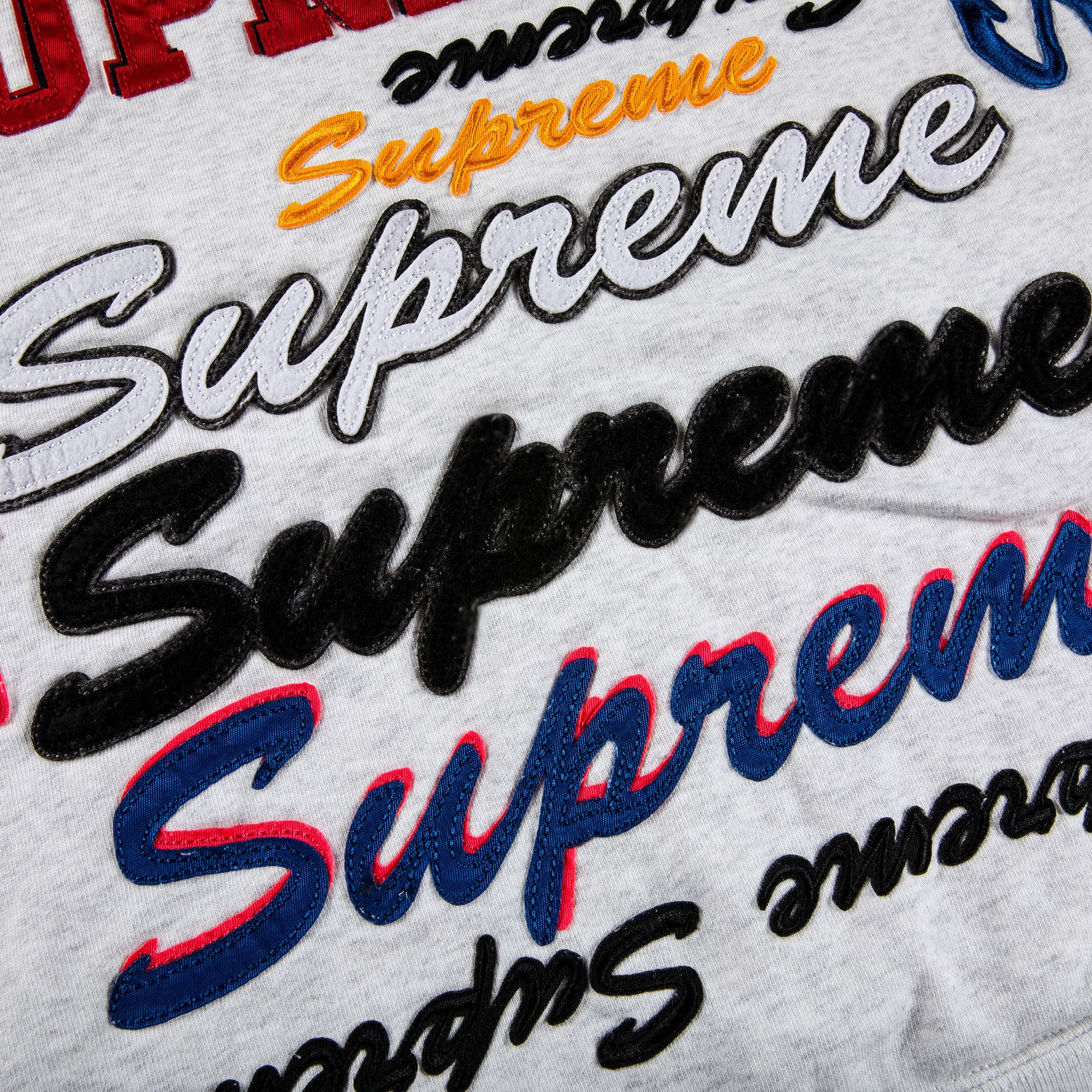 【希少/FW21】Multi Logo Hooded Sweatshirt Buy Supreme Multi Logo Hooded Sweatshirt 'Black' - FW21SW11