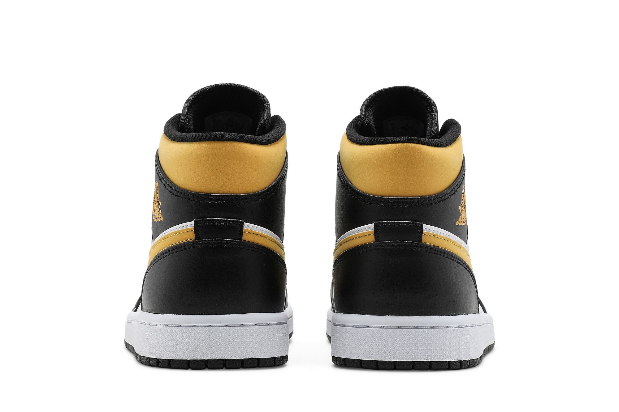 Air jordan 1 mid university gold black store