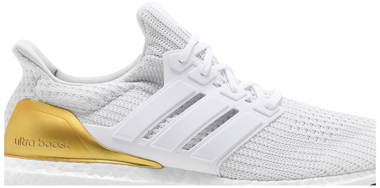 Adidas UltraBoost 40 DNA White Gold Metallic