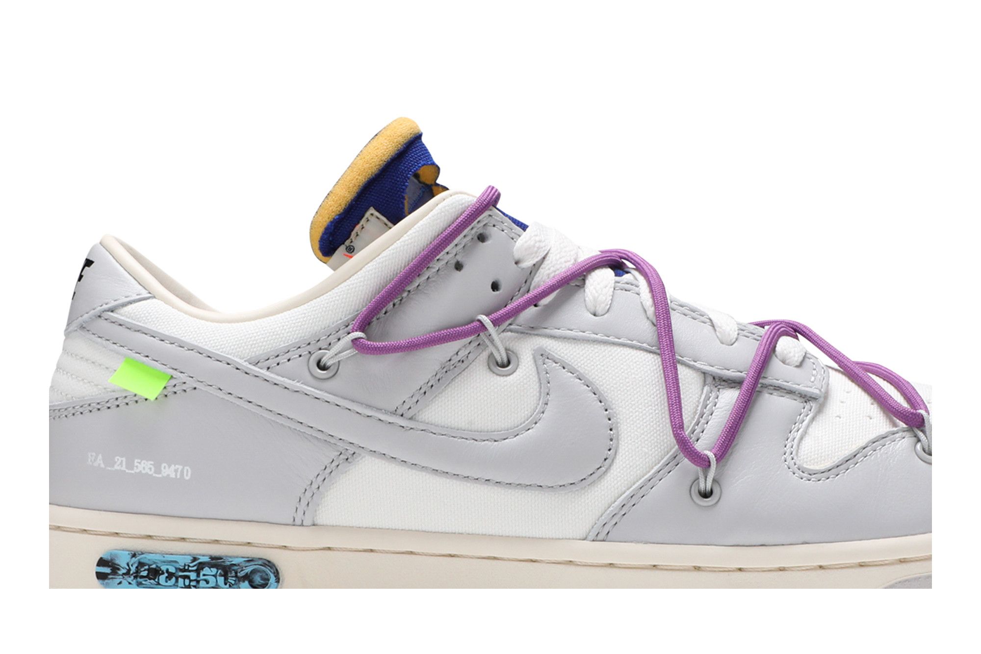 Buy Off-White x Dunk Low 'Lot 48 of 50' - DM1602 107 | GOAT