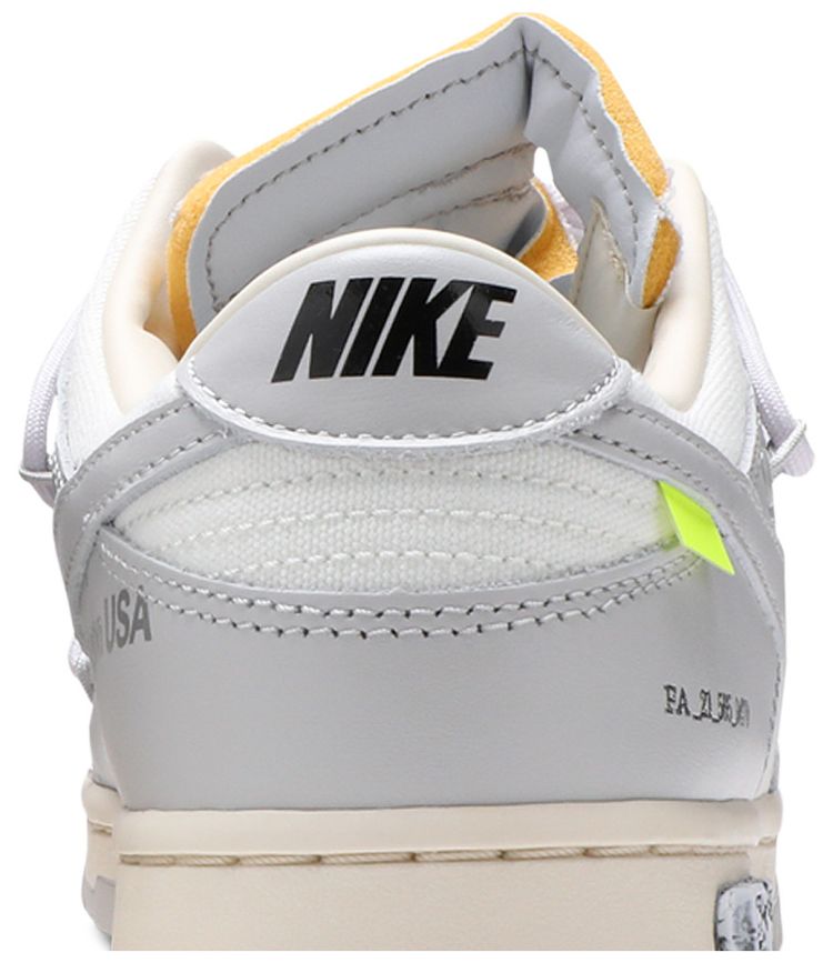 Nike Off White x Dunk Low Lot 49 of 50