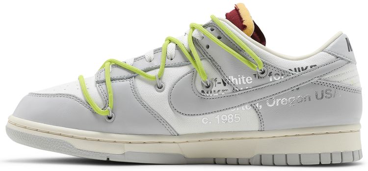 Off White x Nike Dunk Low Lot 08 of 50