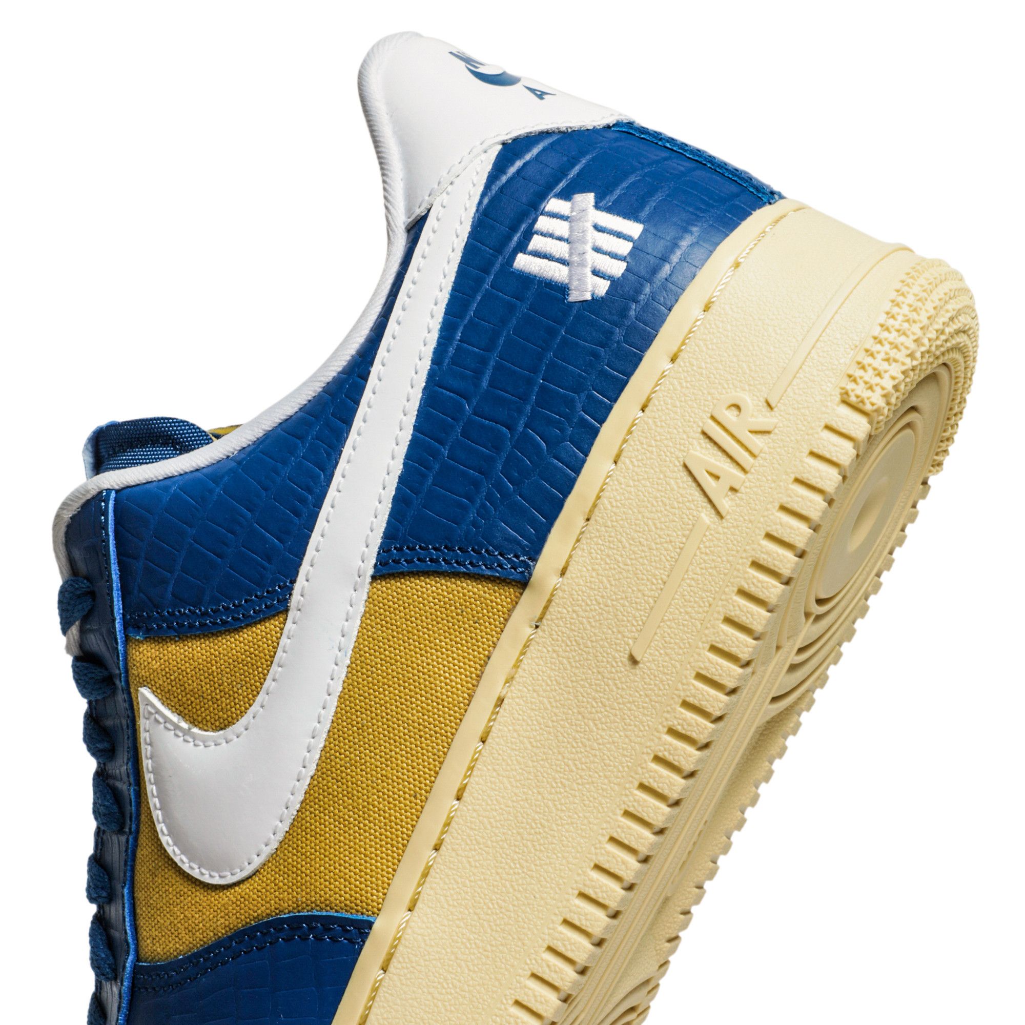 Blue and yellow af1 sales
