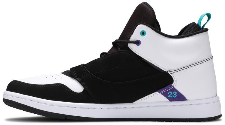 Air Jordan Fadeaway Black White