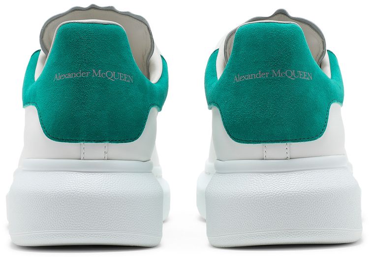 Alexander McQueen Oversized Sneaker White Aruba Blue