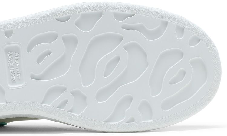 Alexander McQueen Oversized Sneaker White Aruba Blue