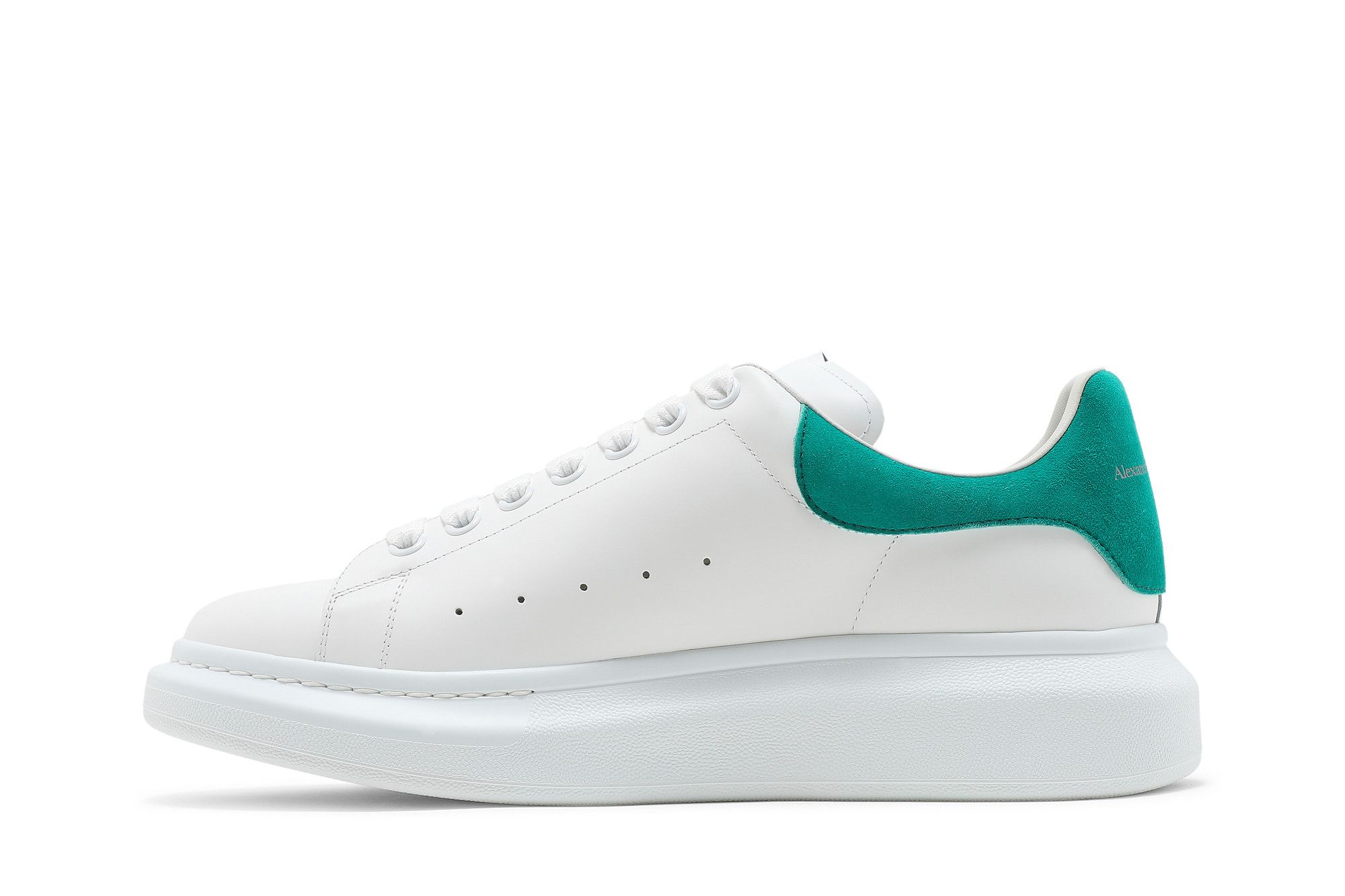 Buy Alexander McQueen Oversized Sneaker 'White Aruba Blue