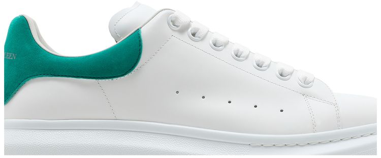 Alexander McQueen Oversized Sneaker White Aruba Blue