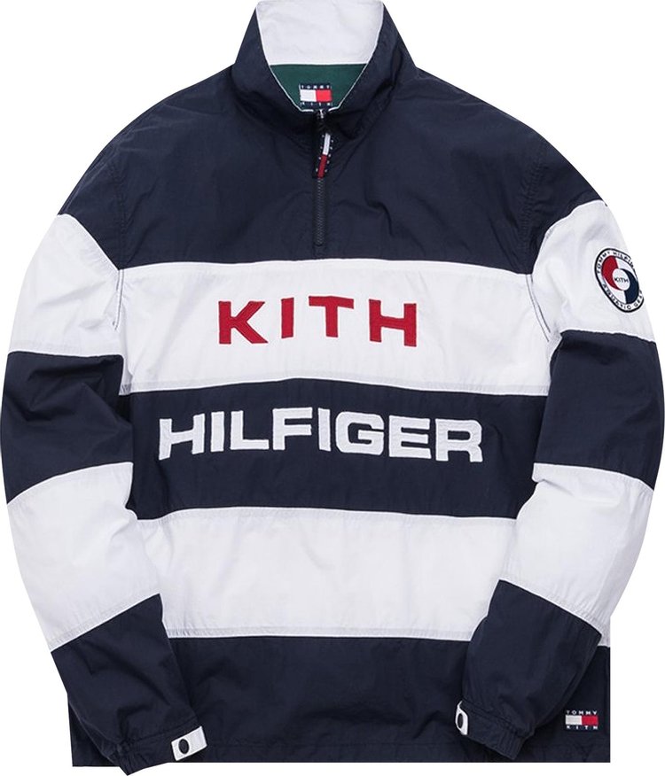 Kith x Tommy Hilfiger Stripe Woven Popover 'Navy/White'