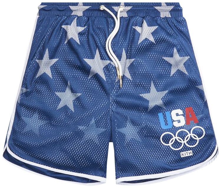 Kith For Team USA Stars Jordan Mesh Short Nocturnal