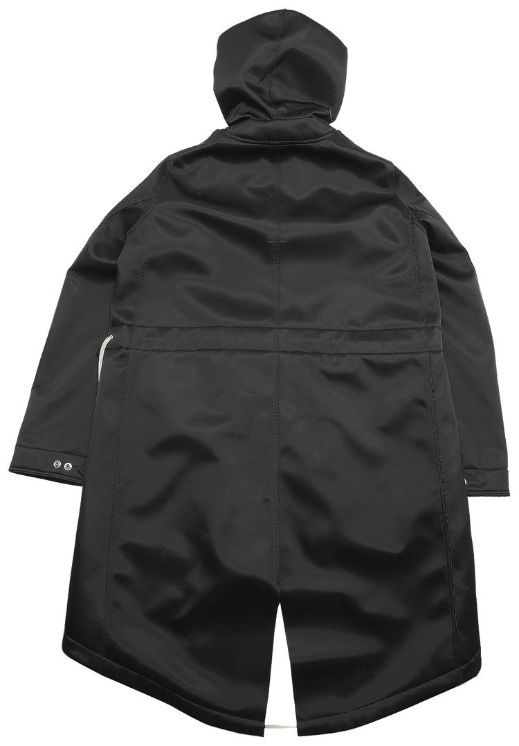 Rick Owens Bauhaus Fishtail Parka Black