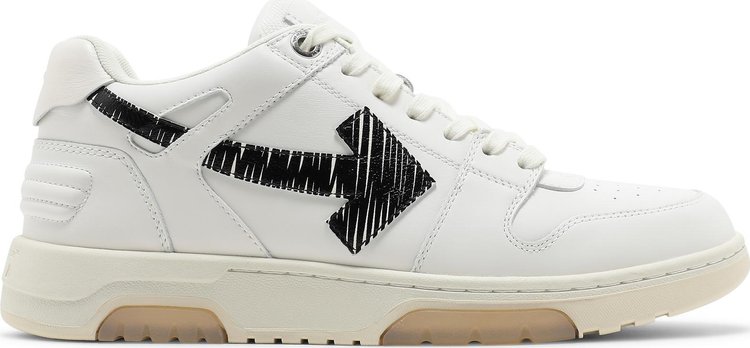 Off-White Out Of Office Calf Leather Yellow / Black Low Top