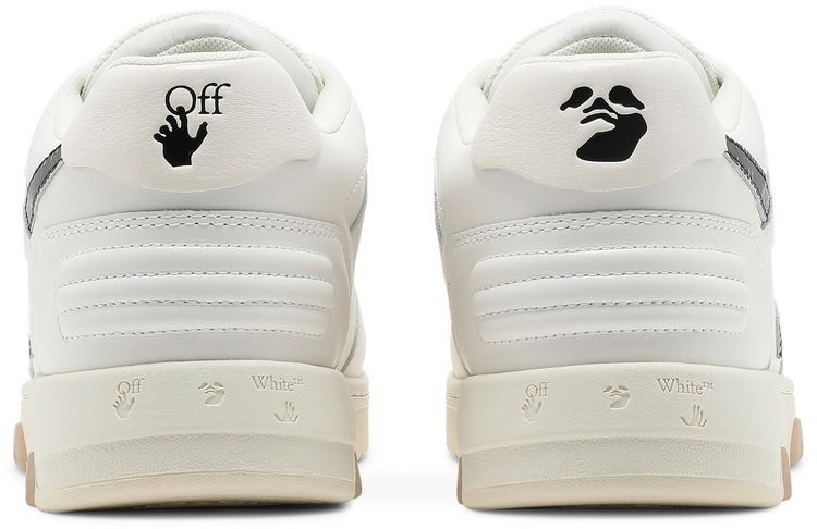 Off White Out of Office Low Calf Specials   White Black