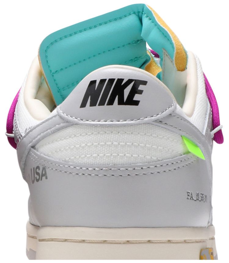 Off White x Nike Dunk Low Lot 21 of 50