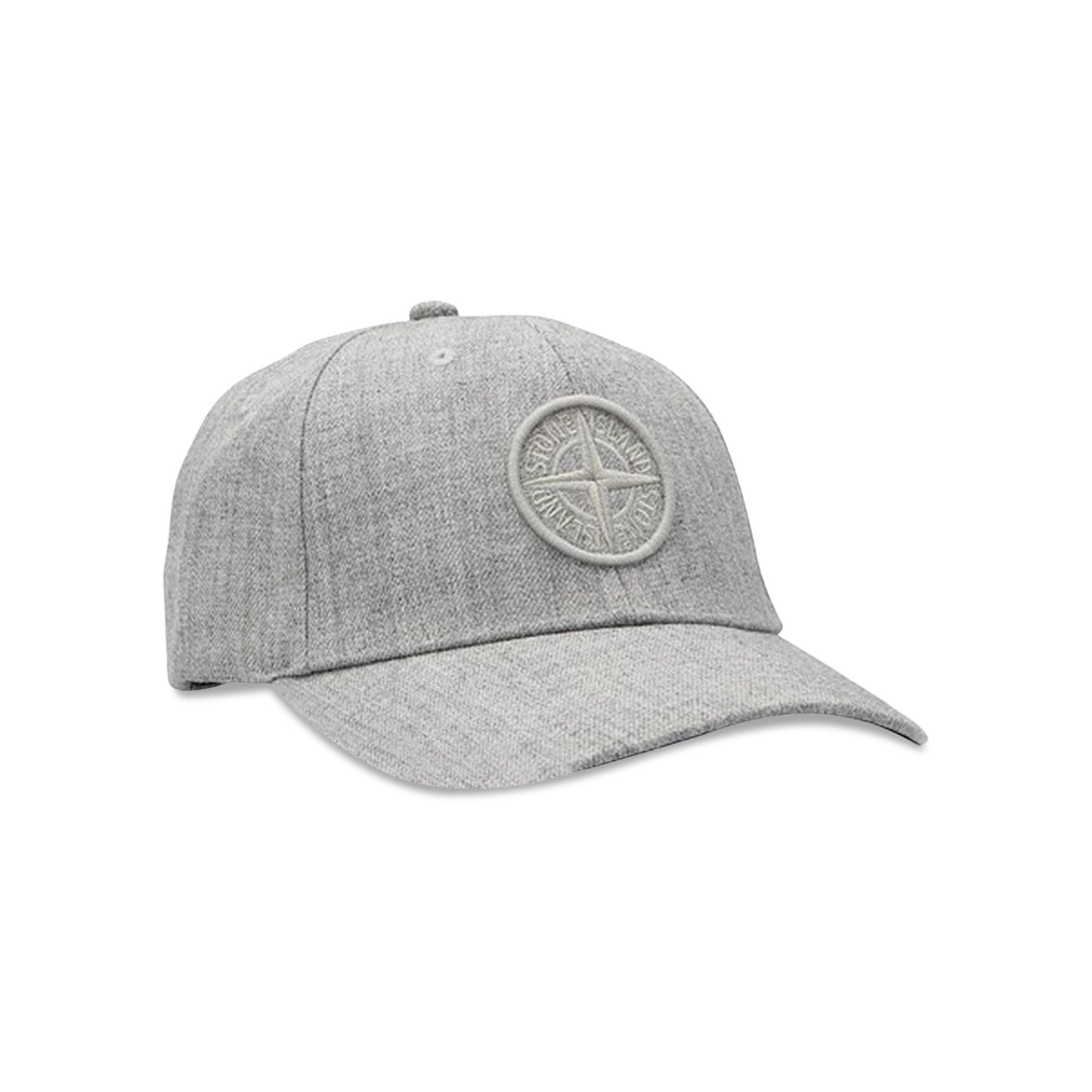 Stone island outlet cap grey
