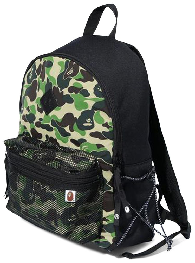 BAPE ABC Camo Bungee Cord Day Pack Green