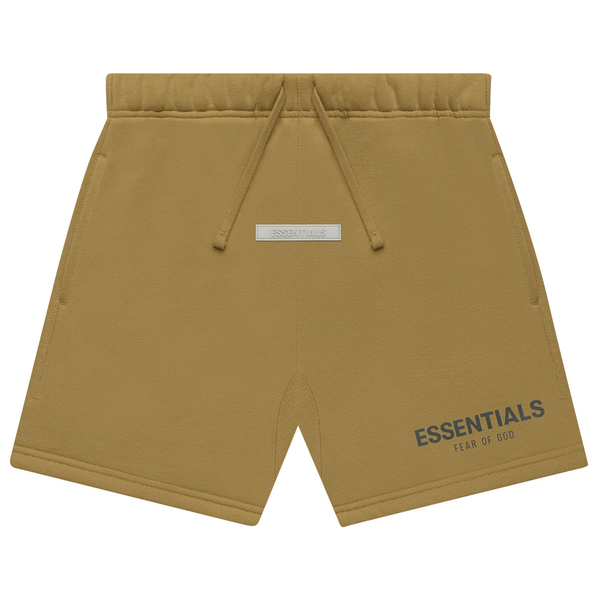 Buy Fear of God Essentials Kids Sweatshort 'Amber' - 130SU212102K
