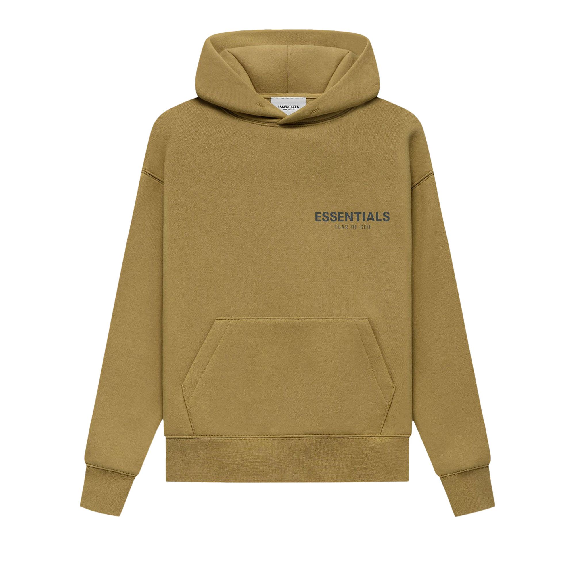 Fear of god essentials core pullover hoodie discount ta