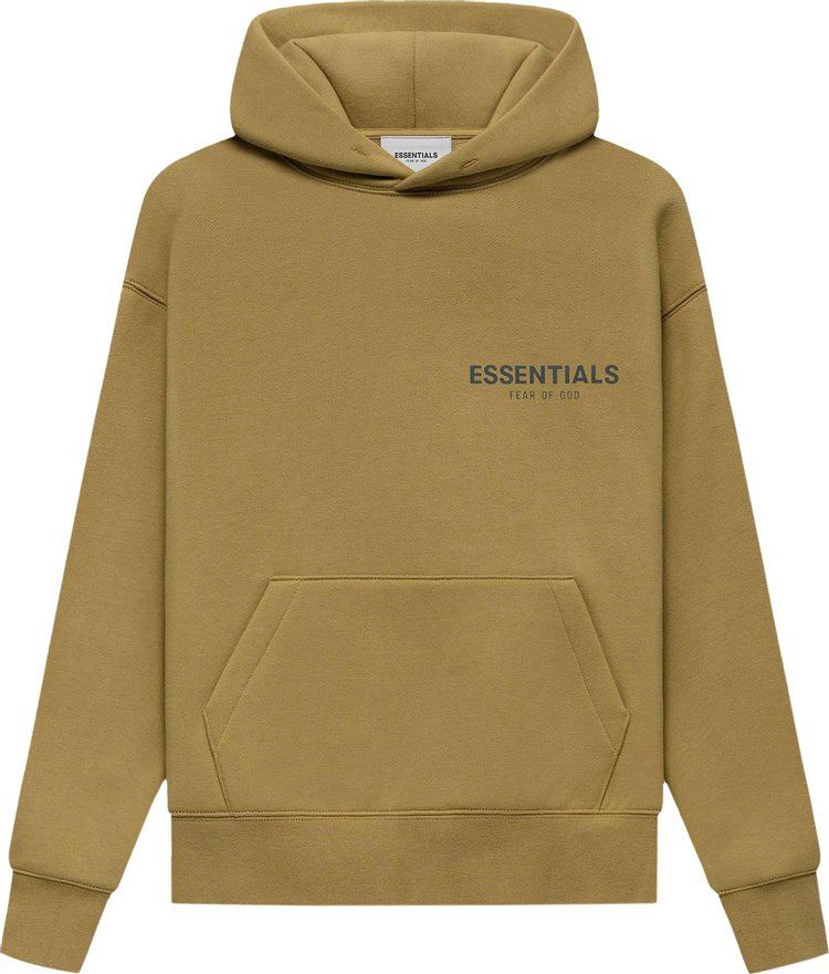 Fear of God Essentials Kids Pullover Hoodie 'Amber'