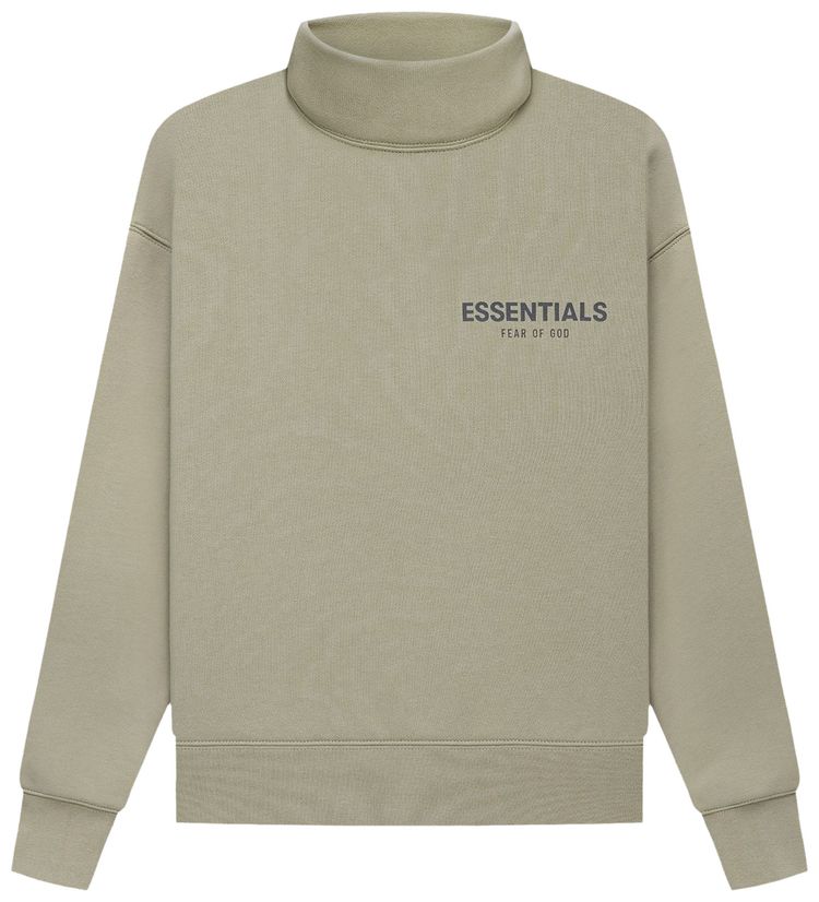 Fear of God Essentials Kids Pullover Mockneck Pistachio