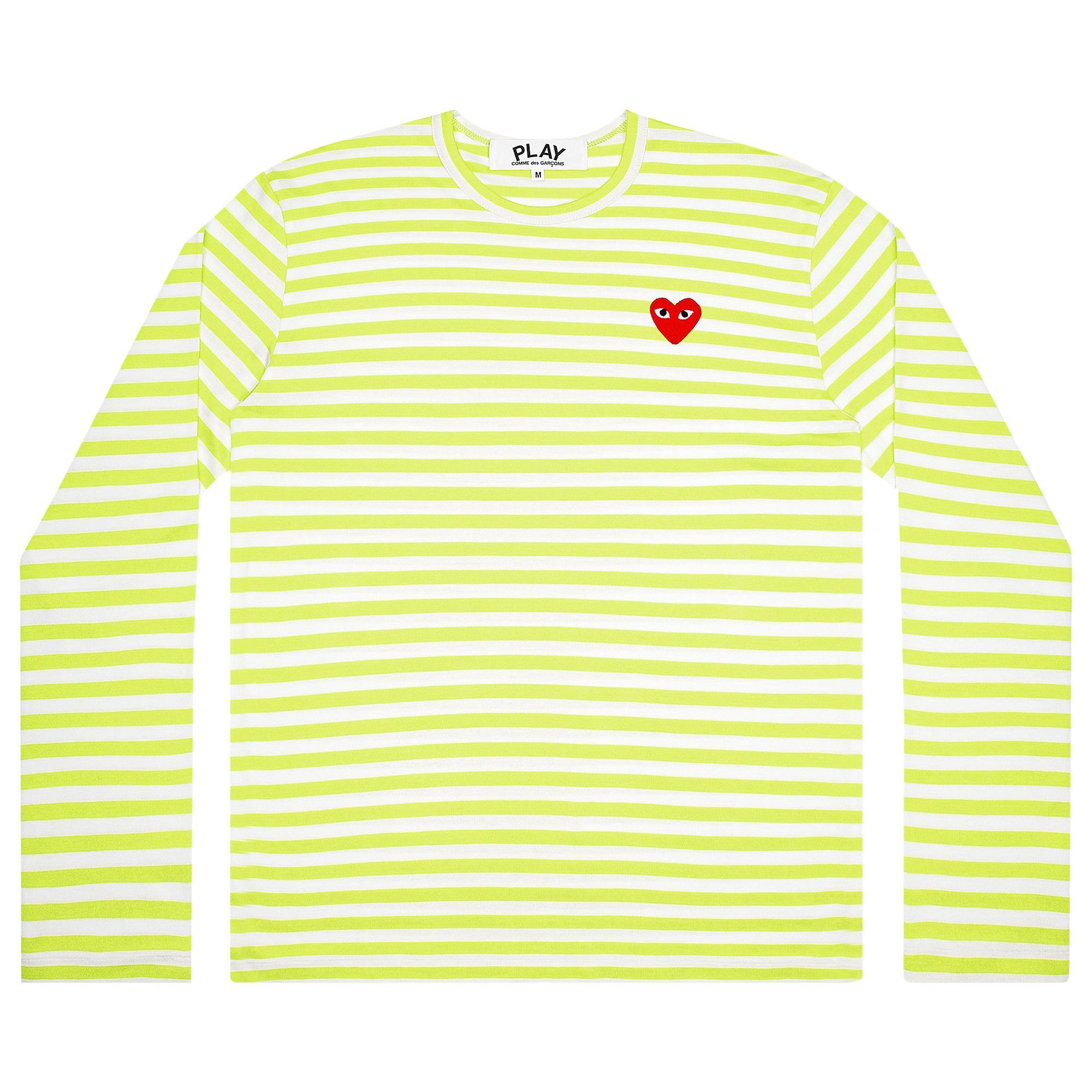 Green comme des garcons shirt clearance