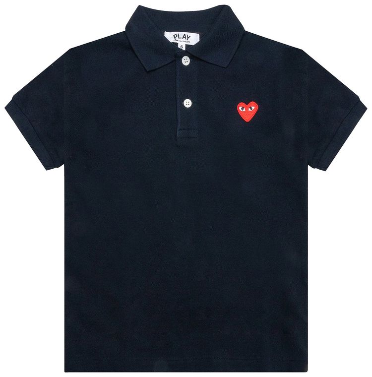 Comme des Garcons PLAY Polo Shirt Navy