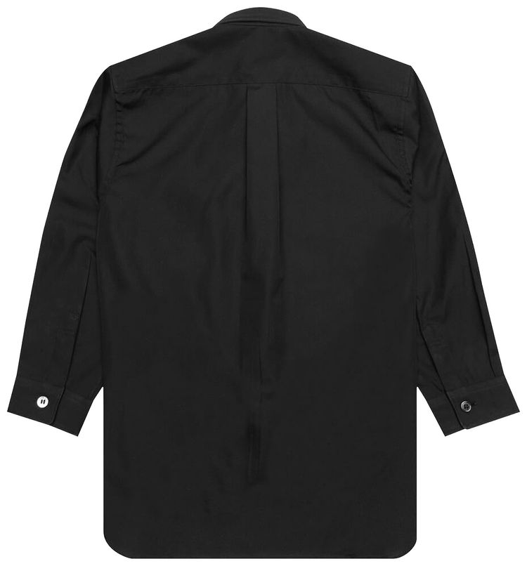 Comme des Garcons PLAY Button Up Shirt Black