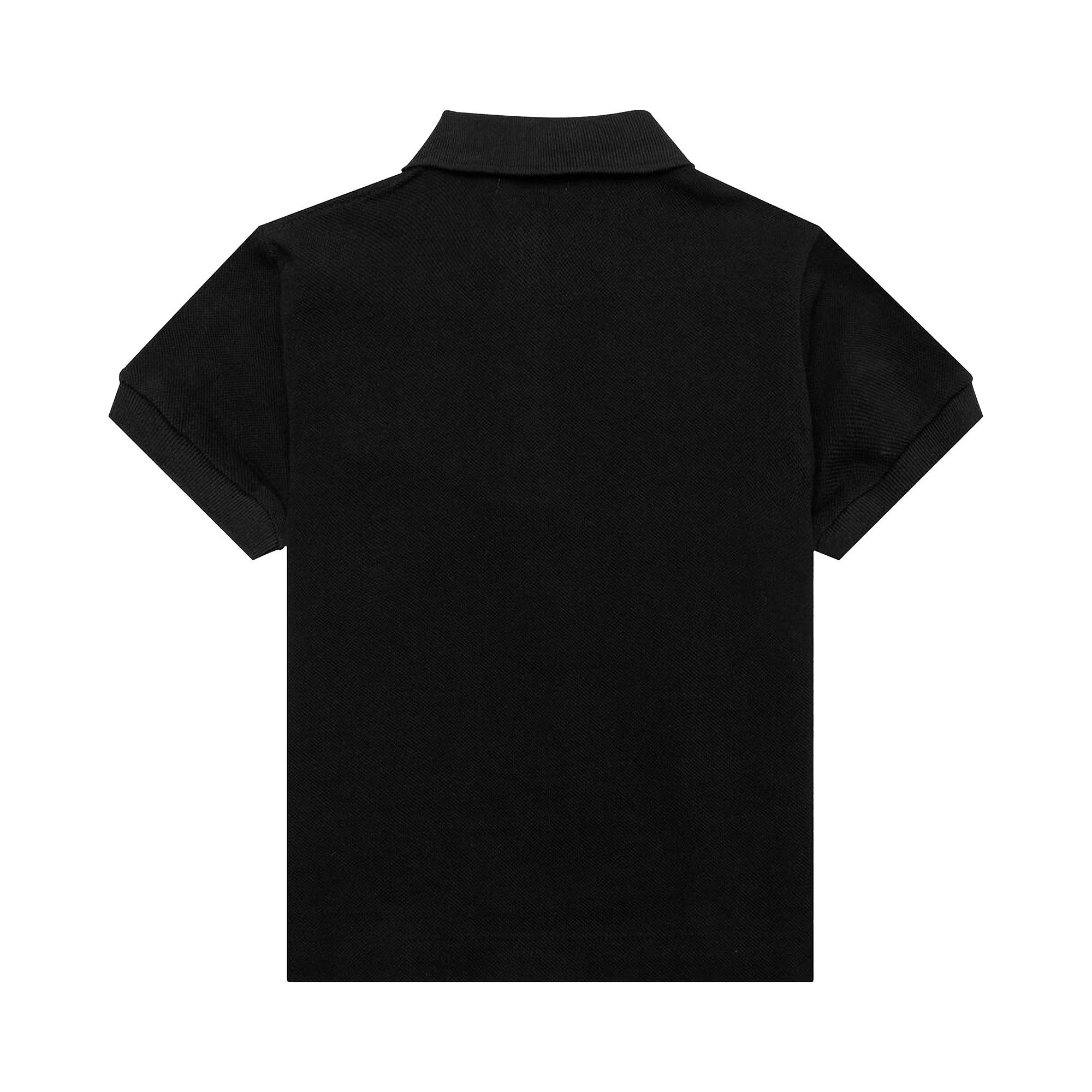 Buy Comme des Garçons PLAY Emblem Polo Shirt 'Black' - AZ T565 100