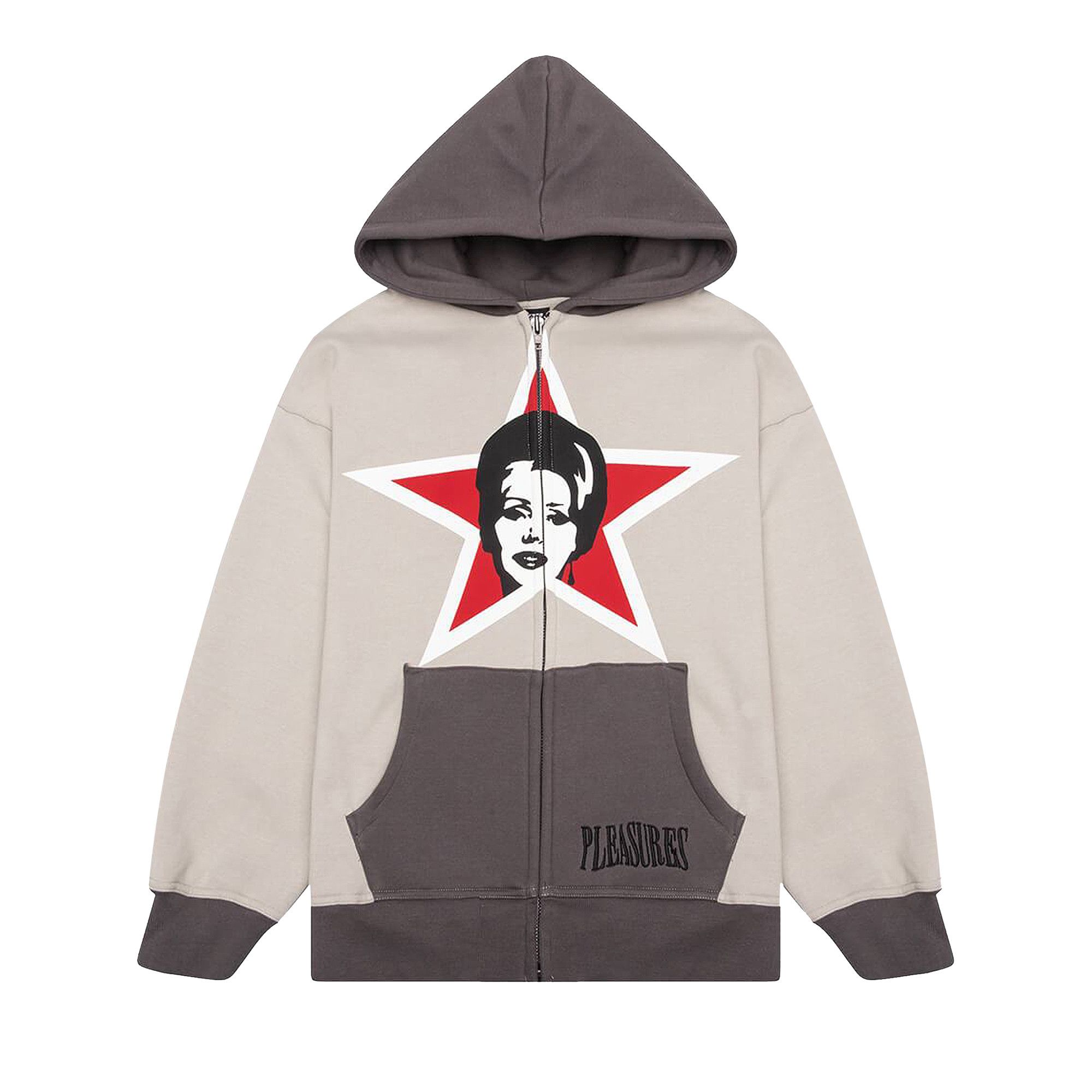 Pleasures zip hoodie store